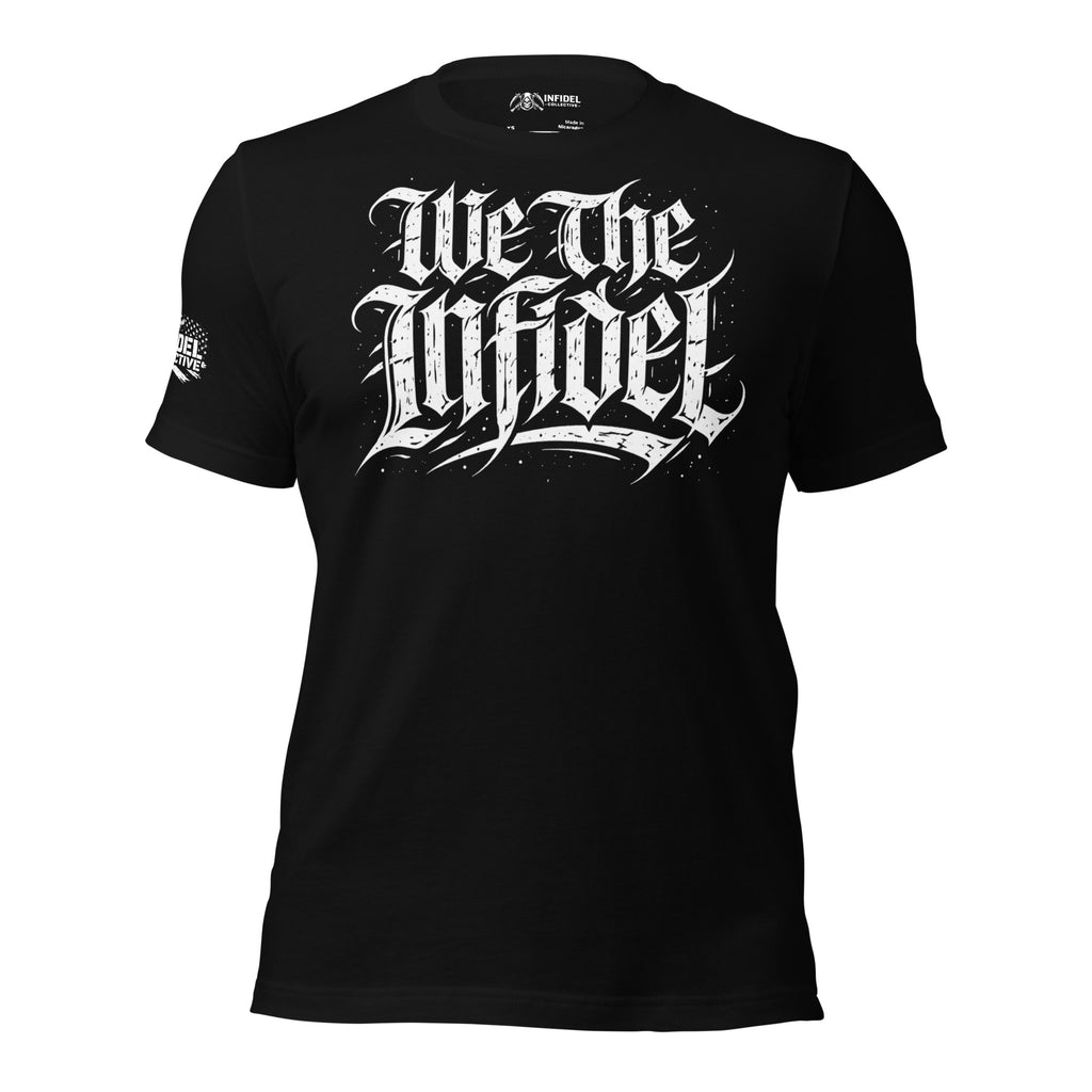 We the People Declaration graphic black tee from Infidel Collective