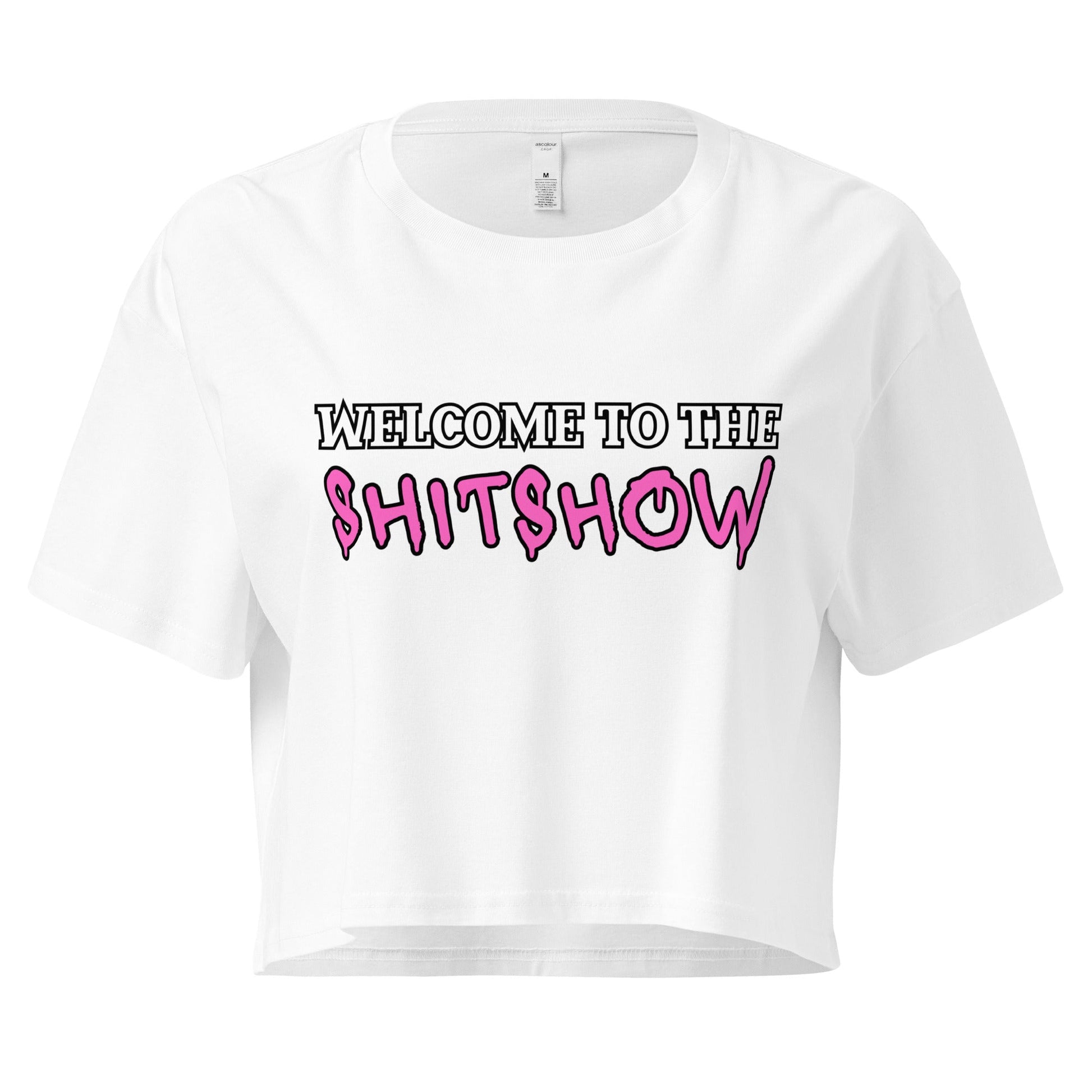 Crop Top XL Crop Top NSFW – Welcome to the Shitshow Graphic Shirt for Women Infidel Collective